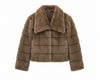 LUXE FAUX FUR COAT