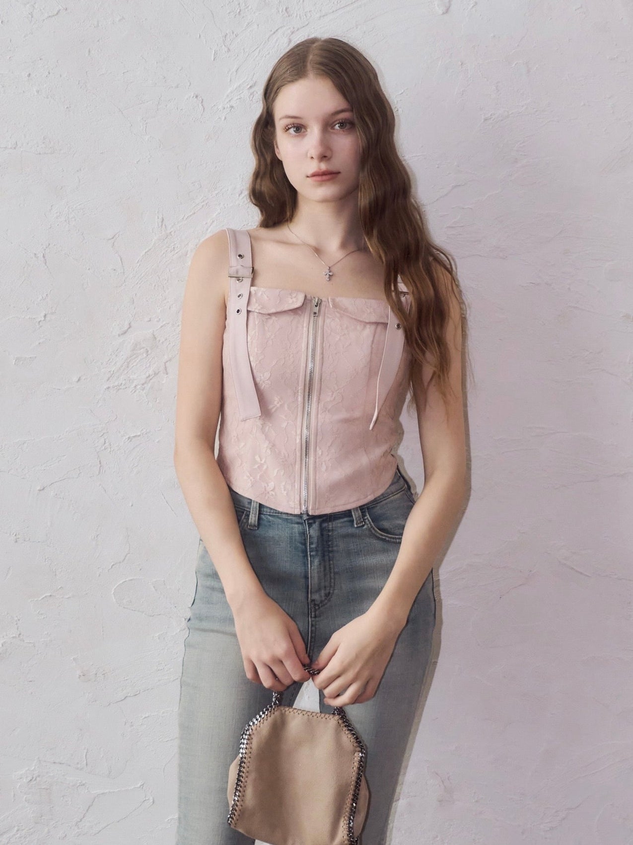 トップス Yilon CORSET LACE CAMI Corset lace cami – YILON