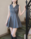 SS CLASSIC GILET DRESS