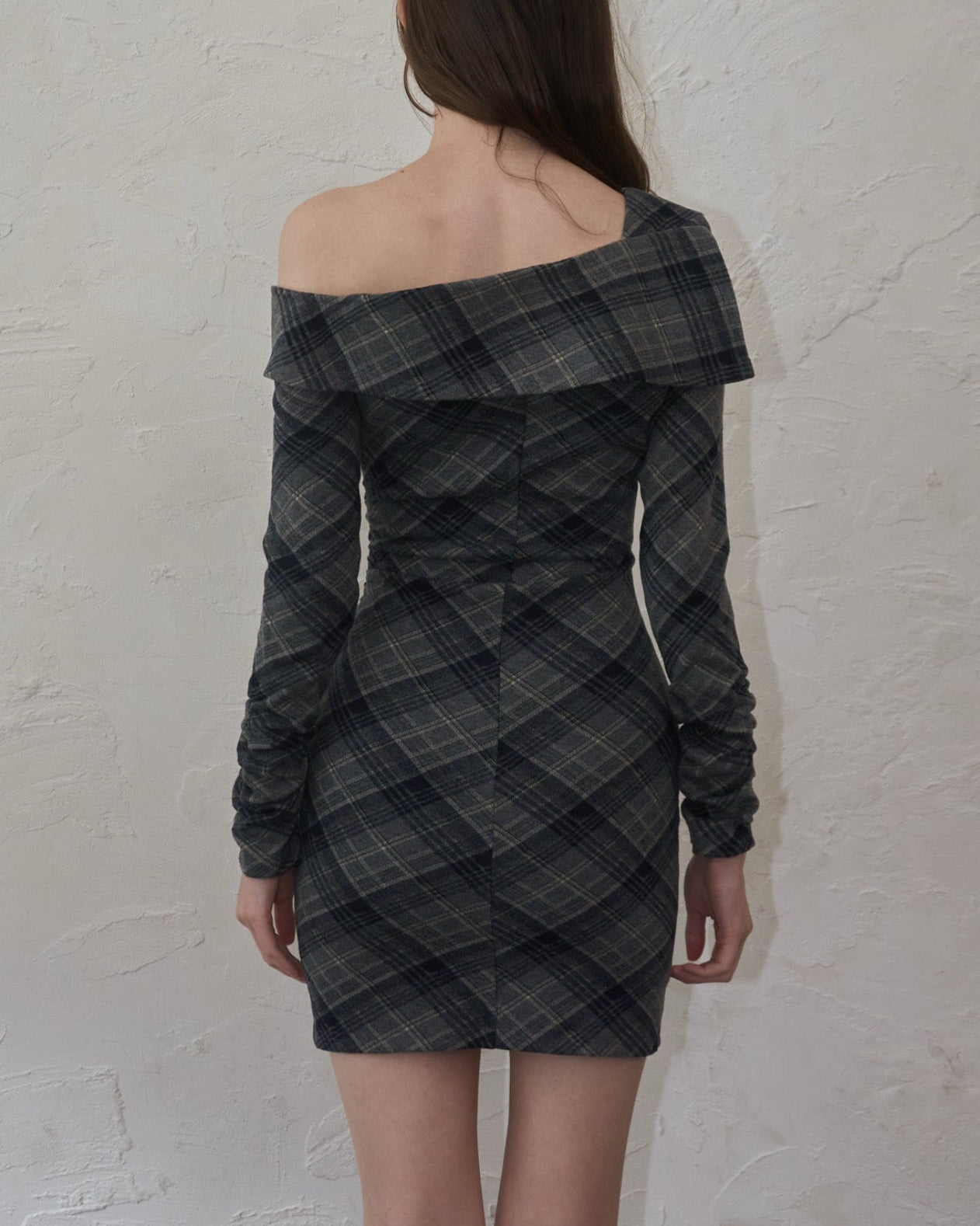 One-shoulder check mini op – YILON