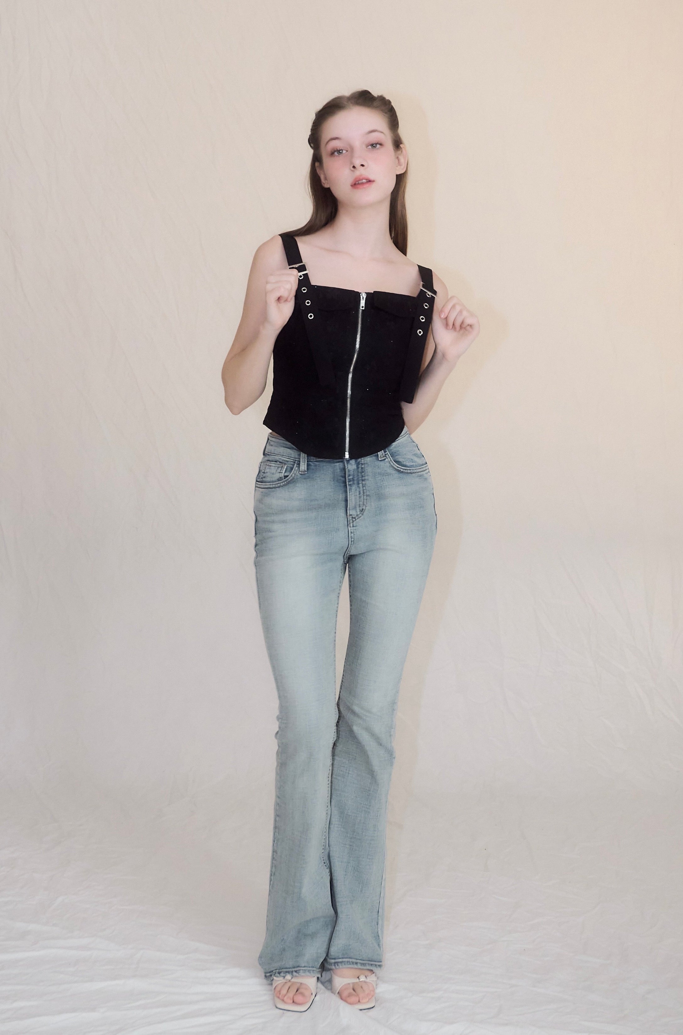 YILON / SEMI FLARE DENIM 【完売品】 Semi flare denim – YILON