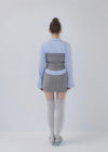 Cable bustier layered Set
