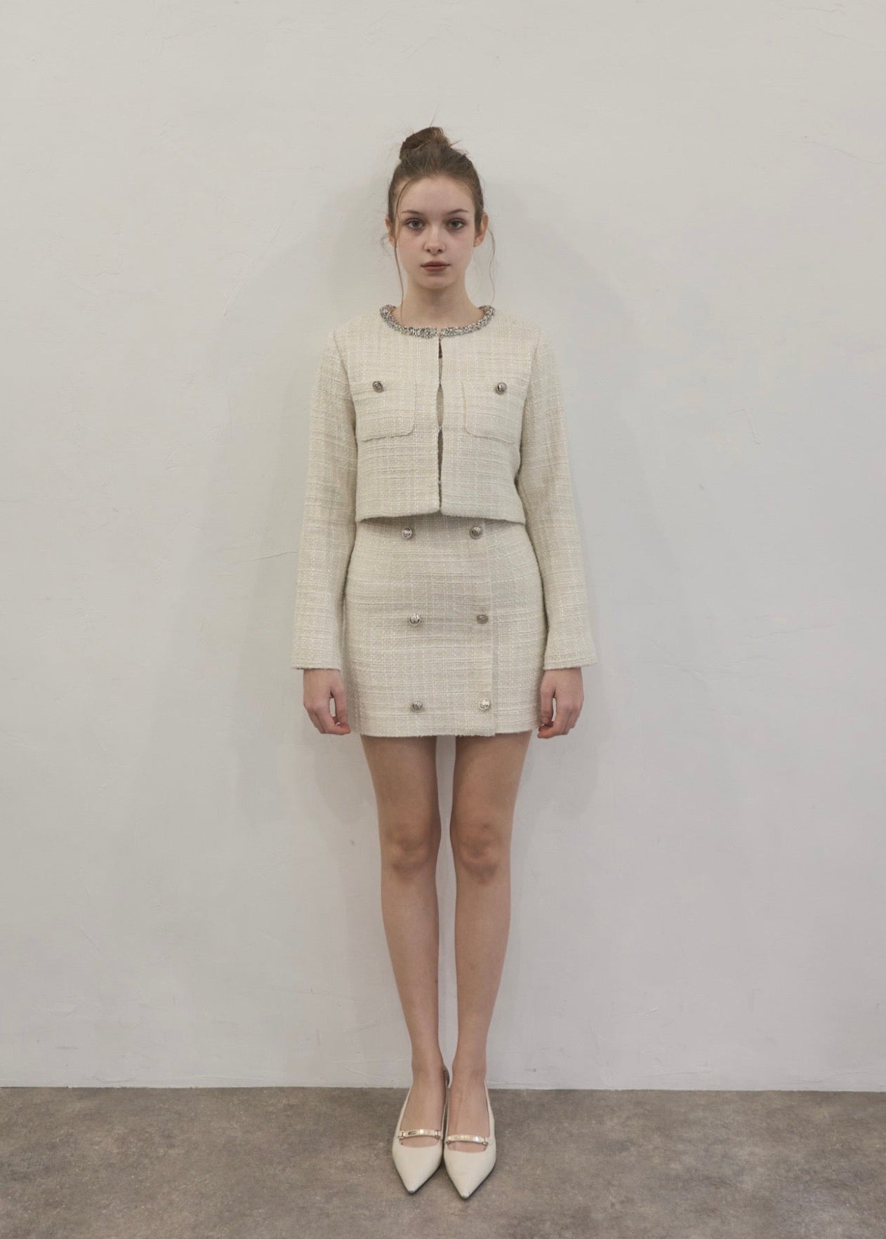 Twinkle tweed jacket – YILON