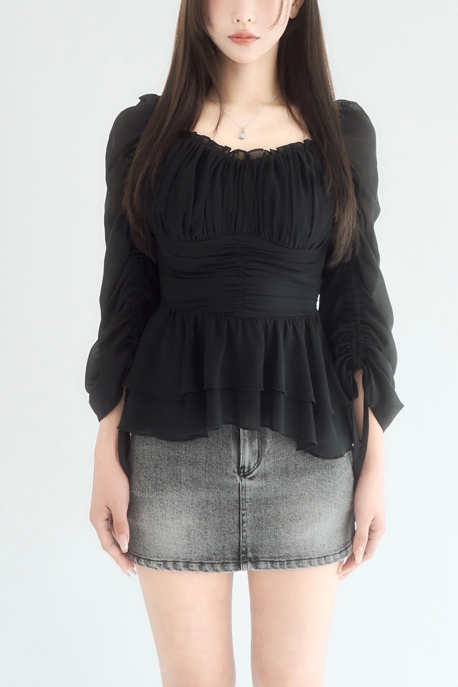 Chiffon fairy blouse – YILON