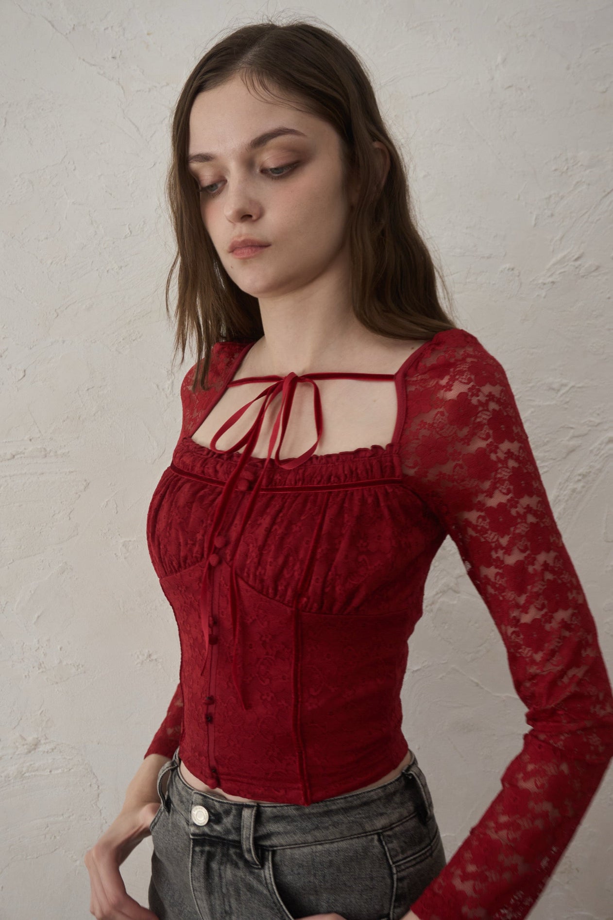 新品　YILON MADE Joli flower blouse YILON MADE Joli flower blouse