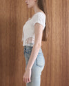 RIBBON LACE TEE
