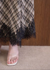CHIFFON CHECK ELEGANT OP
