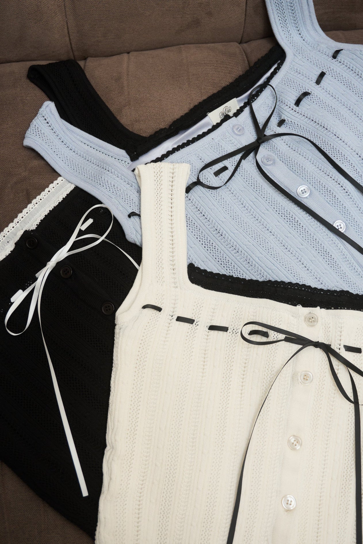 BICOLOR RIBBON KNIT SETUP – YILON