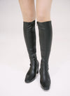 Slim fit long boots