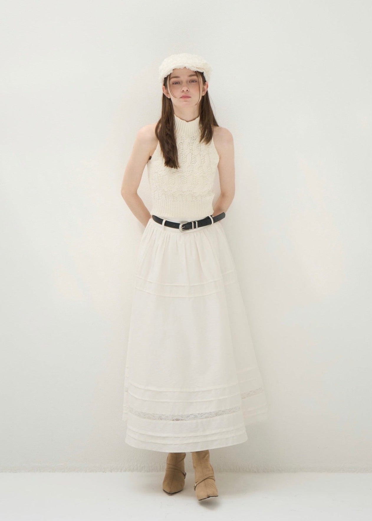 COTTON LACE SKIRT – YILON