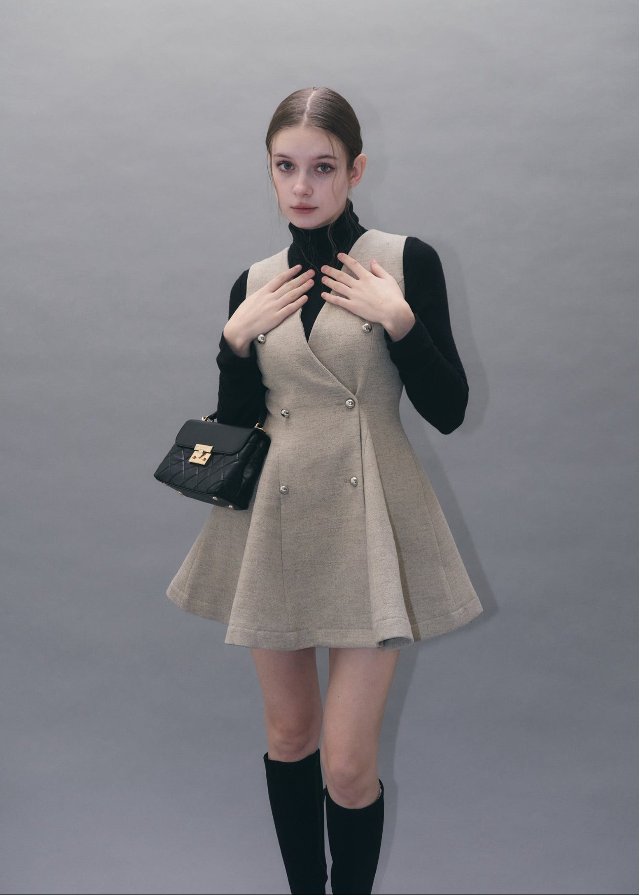 Classic gilet dress – YILON