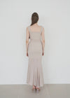 FRONT RIBBON MERMAID DRESS