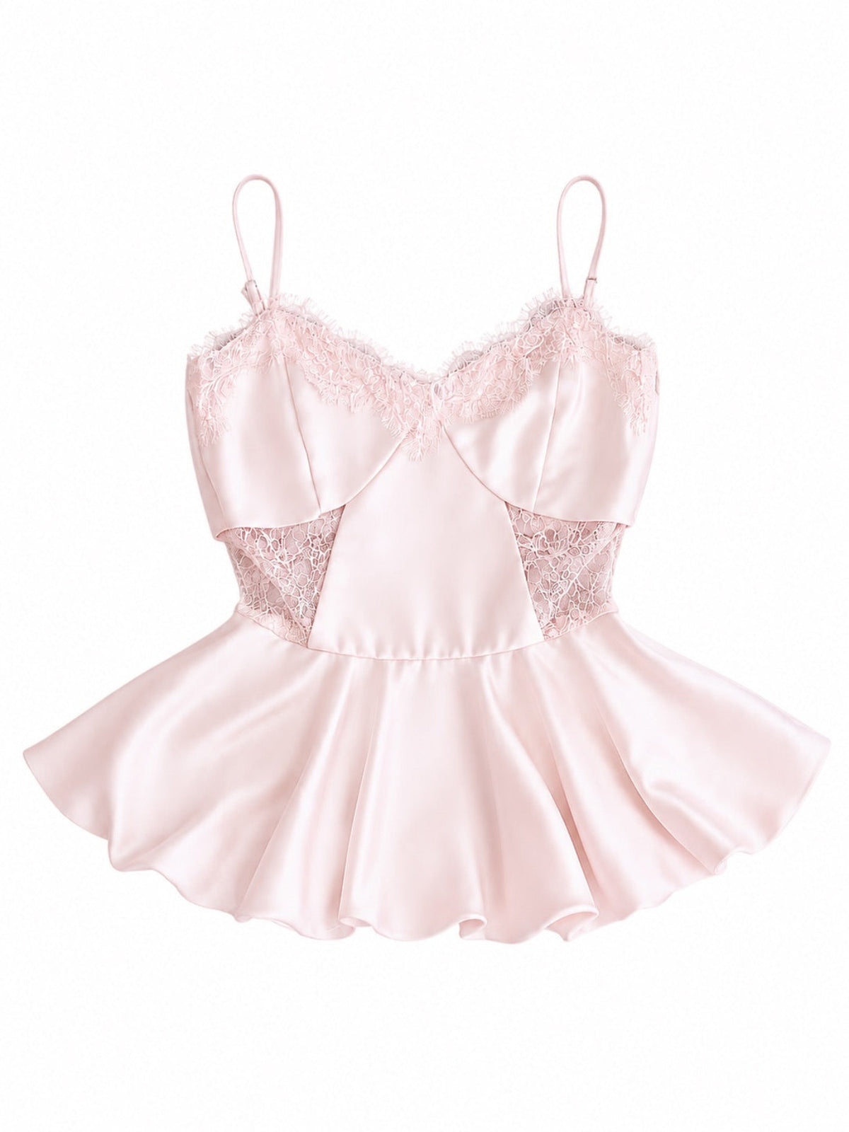 BALLOON LACE CAMI TOP – YILON