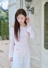DRAPE LACE TEE
