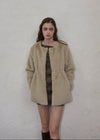 <予約商品>Waistmark eco fur coat