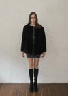 <予約商品>Waistmark eco fur coat