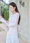 DRAPE LACE TEE