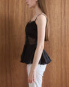 BALLOON LACE CAMI TOP