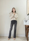 WARM SEMI FLARE DENIM
