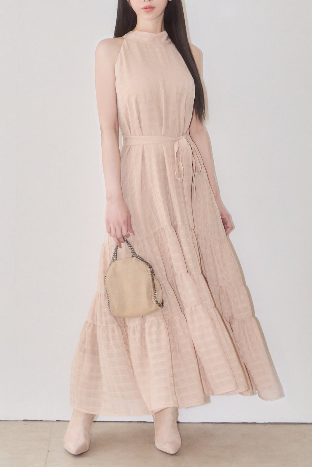 ワンピース yilon ladylike check dress Ladylike check dress – YILON