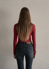 Rose ribbon cardigan