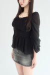 【予約商品】Chiffon fairy blouse