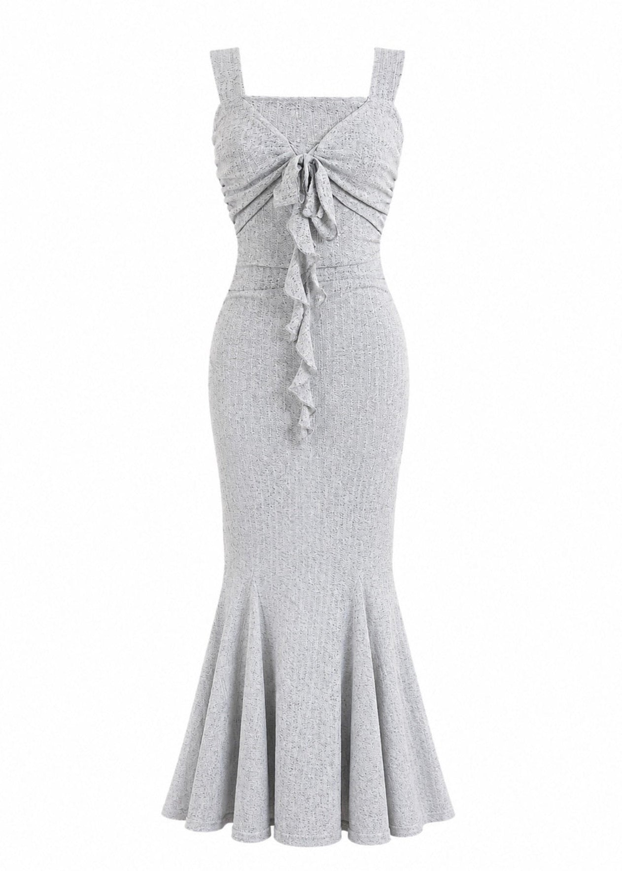 FRONT RIBBON MERMAID DRESS – YILON