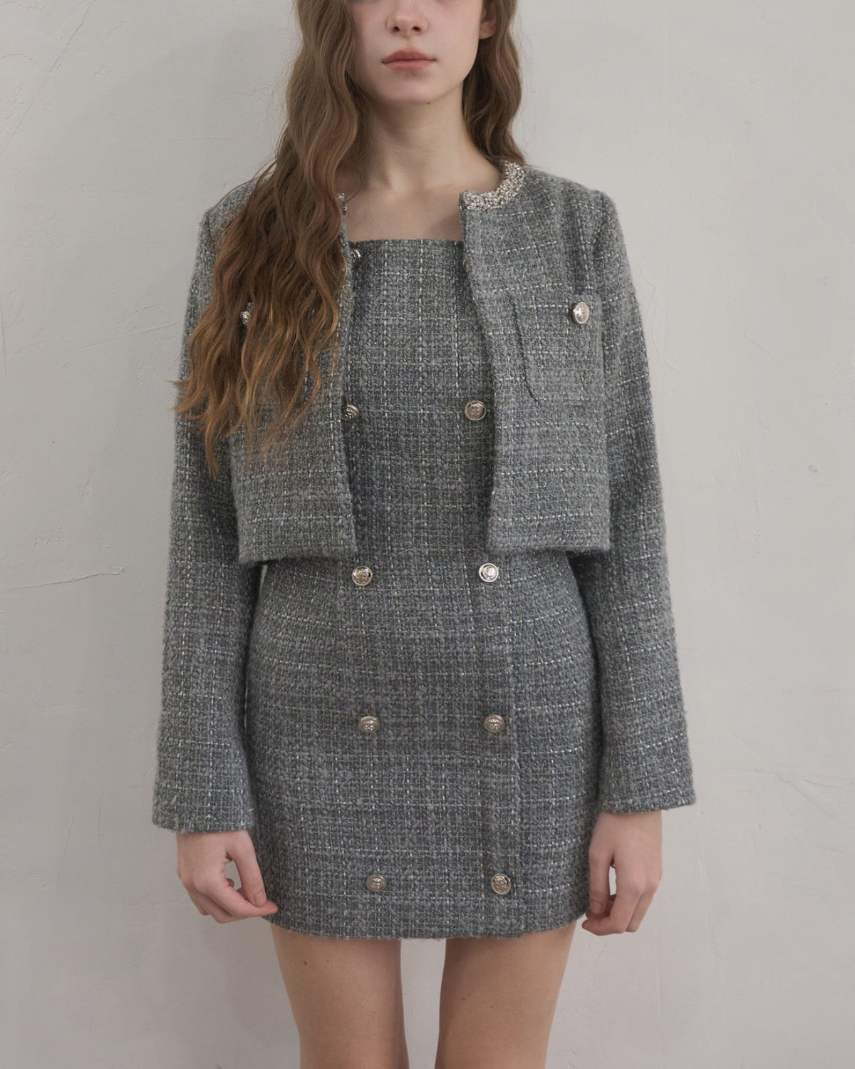 Twinkle tweed jacket – YILON