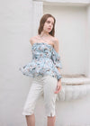 JOLI BOLD FLORAL BLOUSE