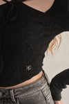 Full lace ribbon tee