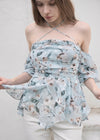 JOLI BOLD FLORAL BLOUSE