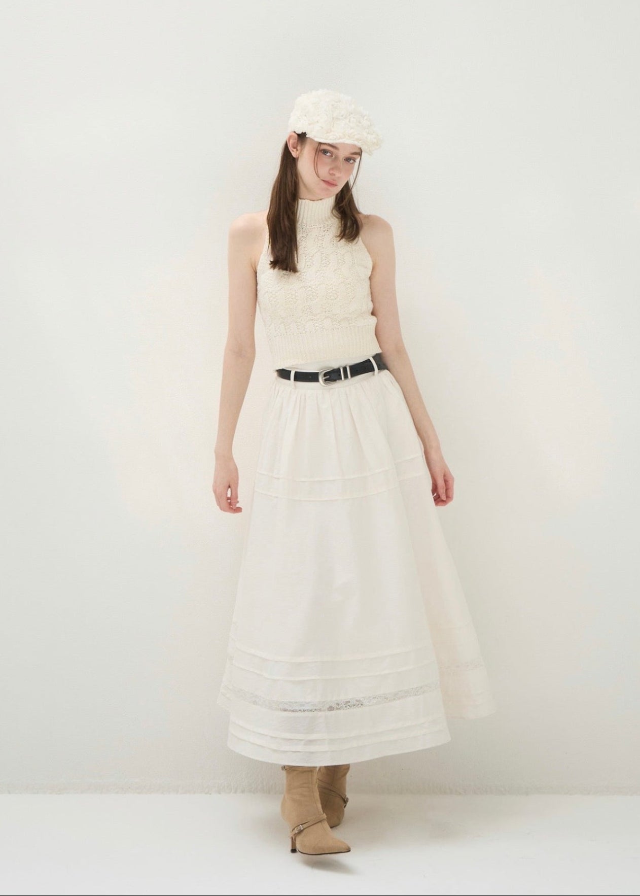 COTTON LACE SKIRT – YILON