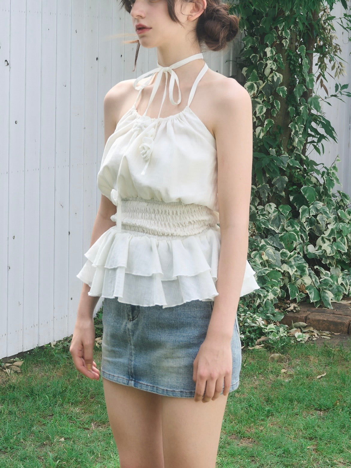 French rose blouse – YILON