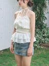 French rose blouse