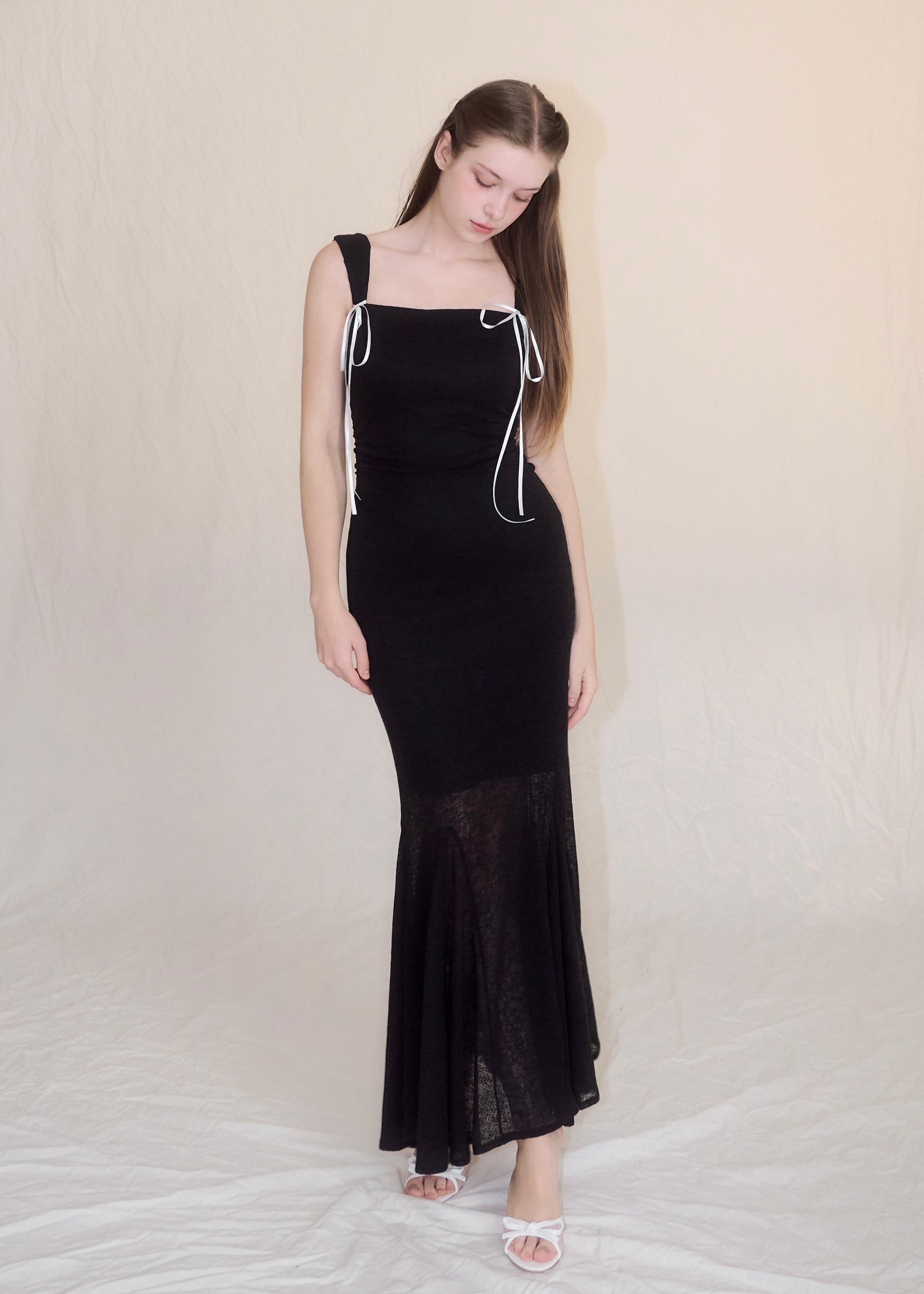 ワンピース yilon style up mermaid onepiece black Feminine mermaid op – YILON