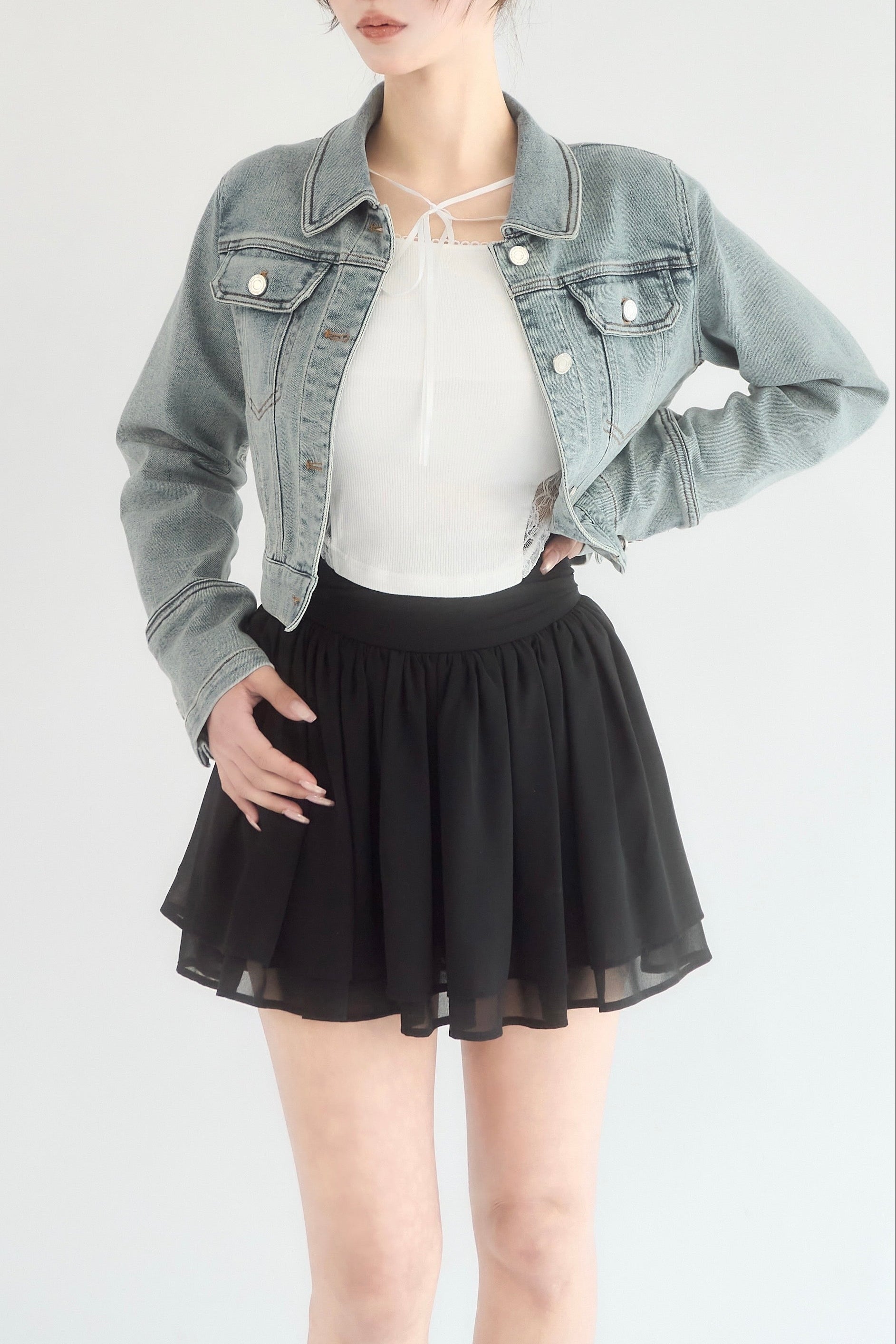 スカート YILON CHIFFON FAIRY SKIRT Chiffon fairy skirt – YILON