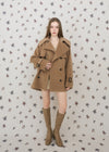 HERITAGE MELTON TRENCH COAT