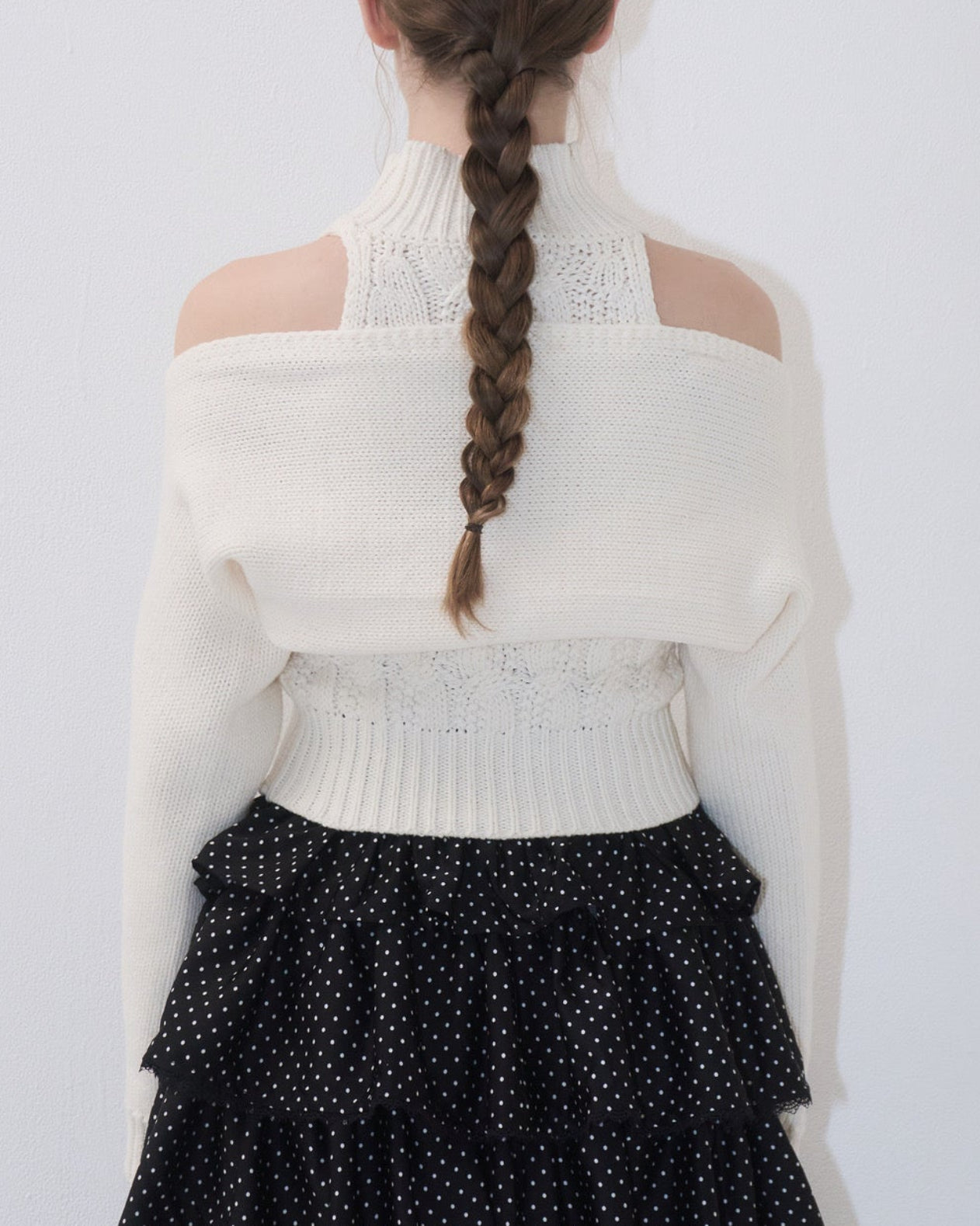 Layered knit ensemble – YILON