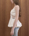 BALLOON LACE CAMI TOP