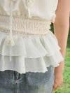 French rose blouse