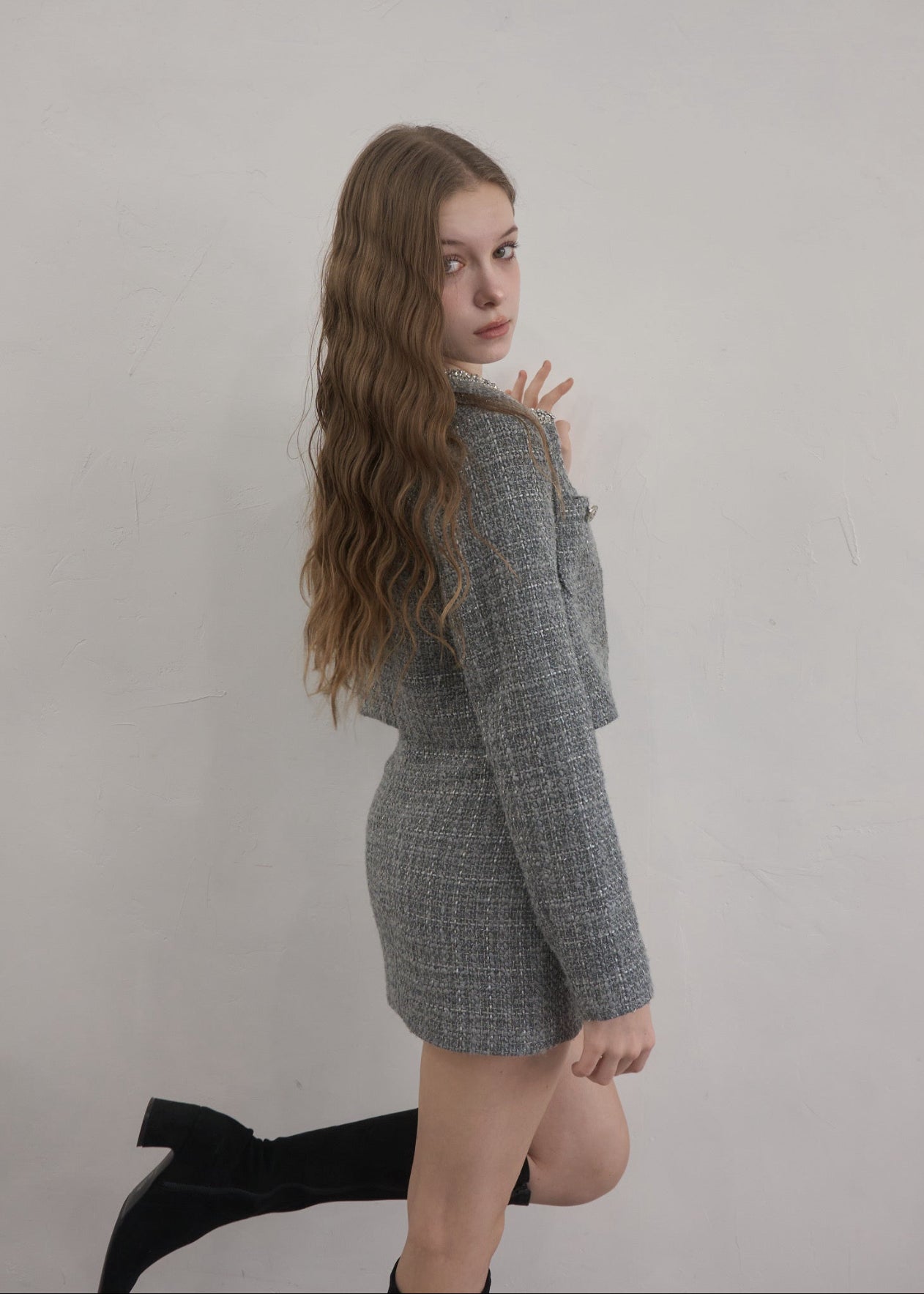 Twinkle tweed jacket – YILON