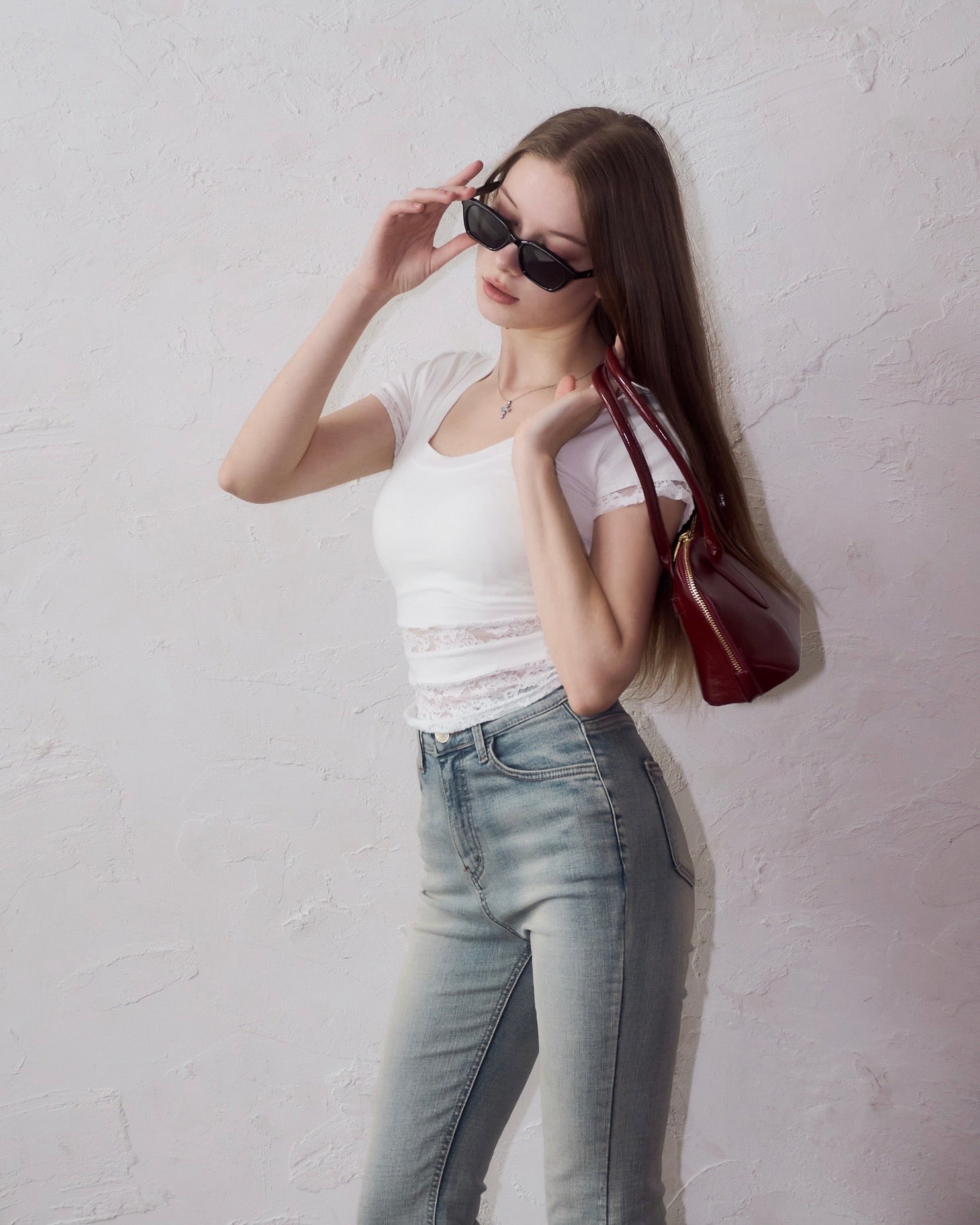 Lace docking tee – YILON