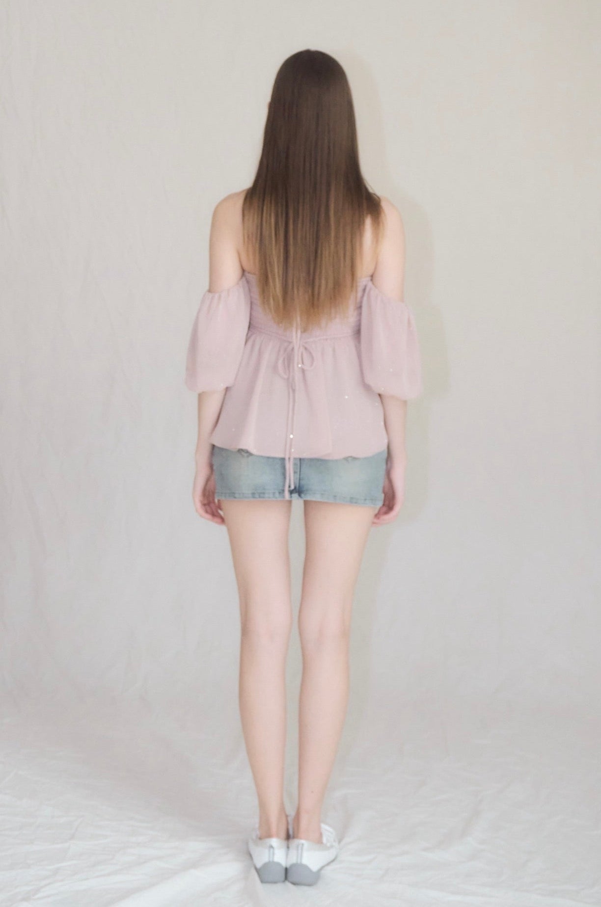 Bijou offshoulder blouse – YILON