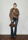 LUXE FAUX FUR COAT