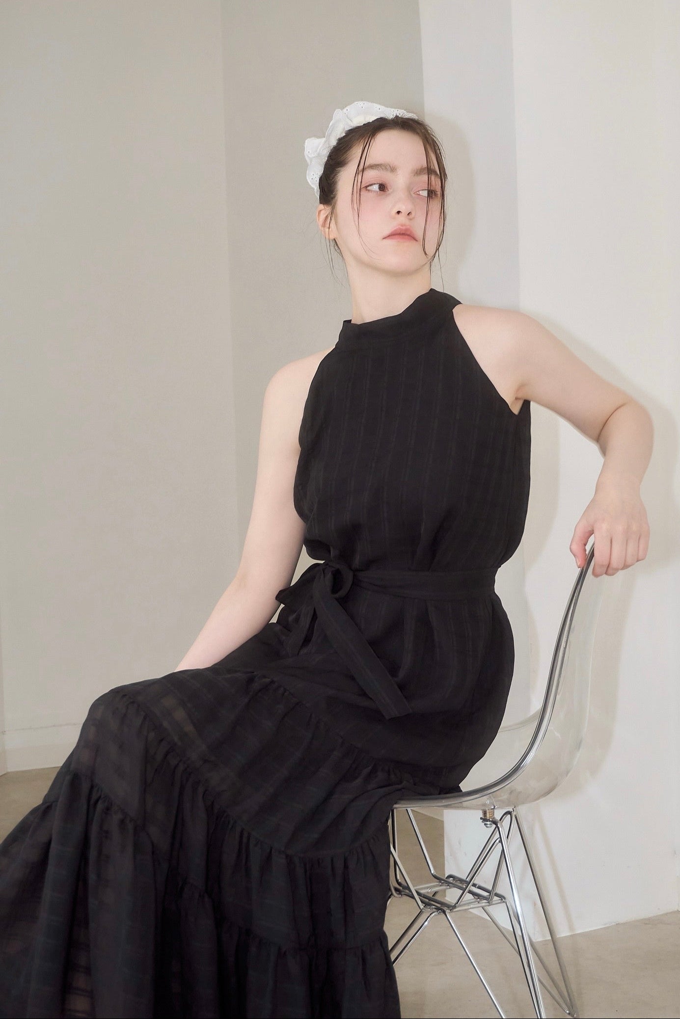 ワンピース yilon ladylike check dress Ladylike check dress – YILON