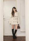HERITAGE MELTON TRENCH COAT