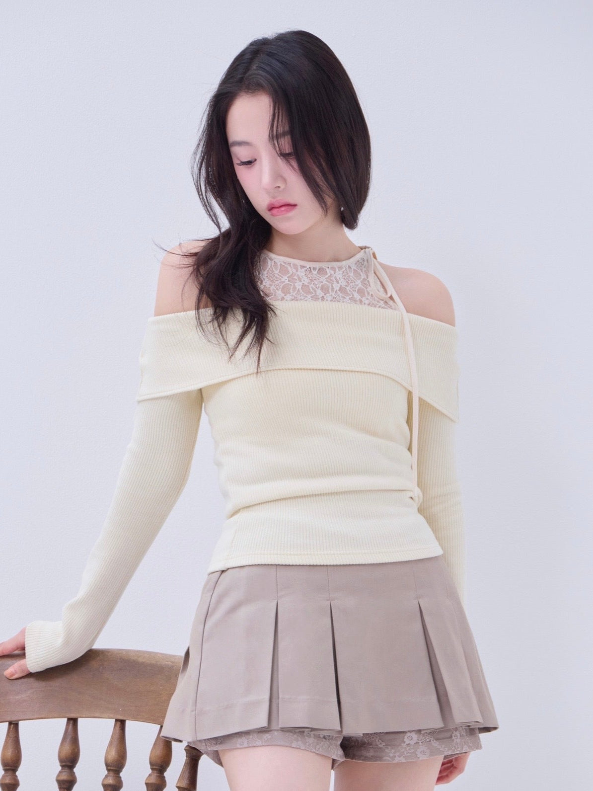 Docking lace rib knit – YILON