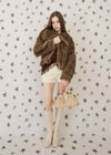 LUXE FAUX FUR COAT