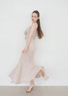 FRONT RIBBON MERMAID DRESS