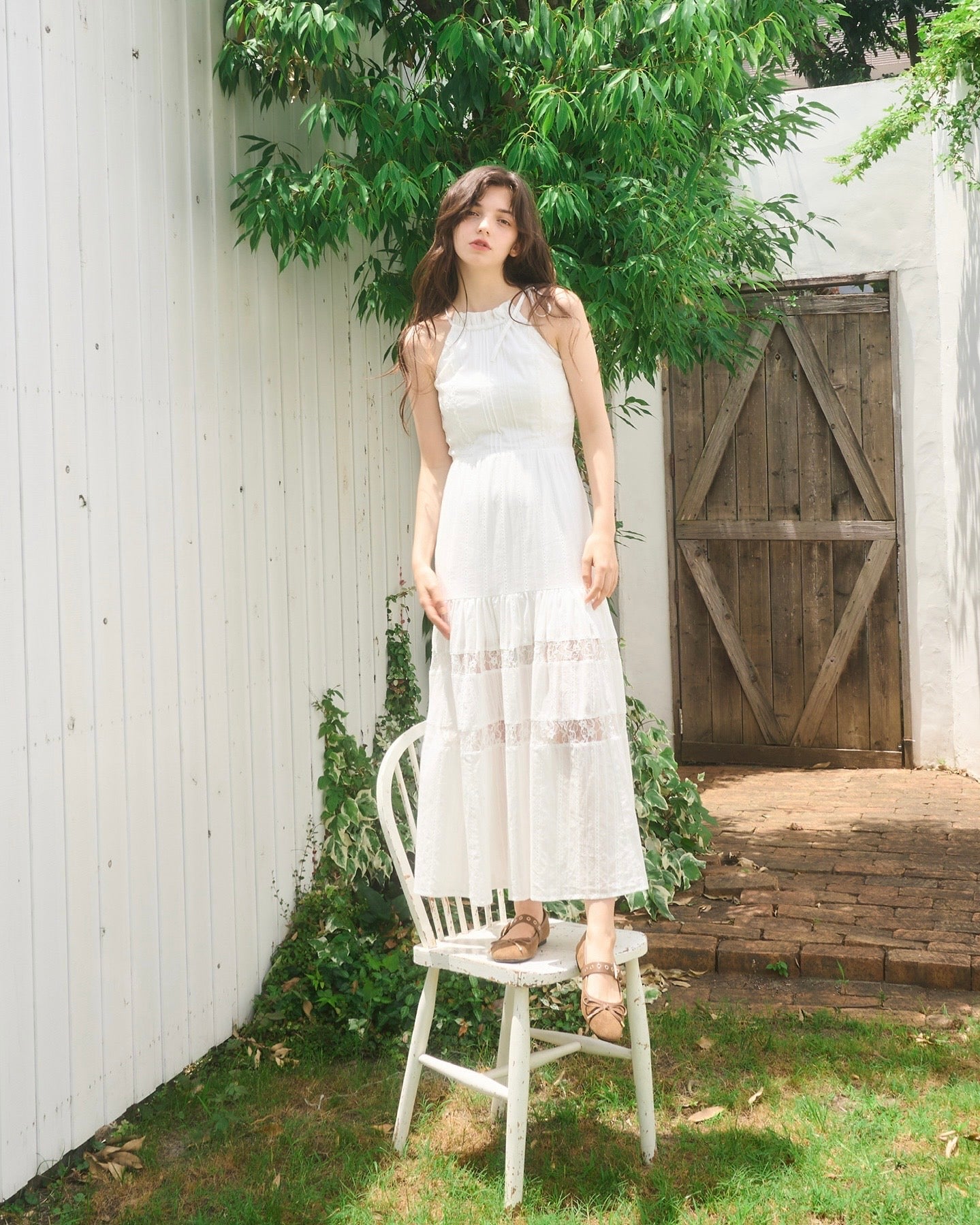 yilon イロン VACATION COTTON OP ワンピース ホワイト Vacation cotton op – YILON